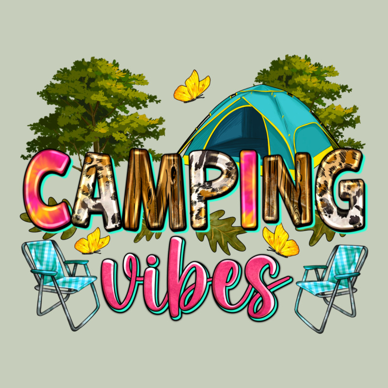 Camping Vibes Ladies Tee by Zillion Design Studio | Teevron
