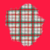Christmas Tartan Patch Zipper Hoodie | Teevron