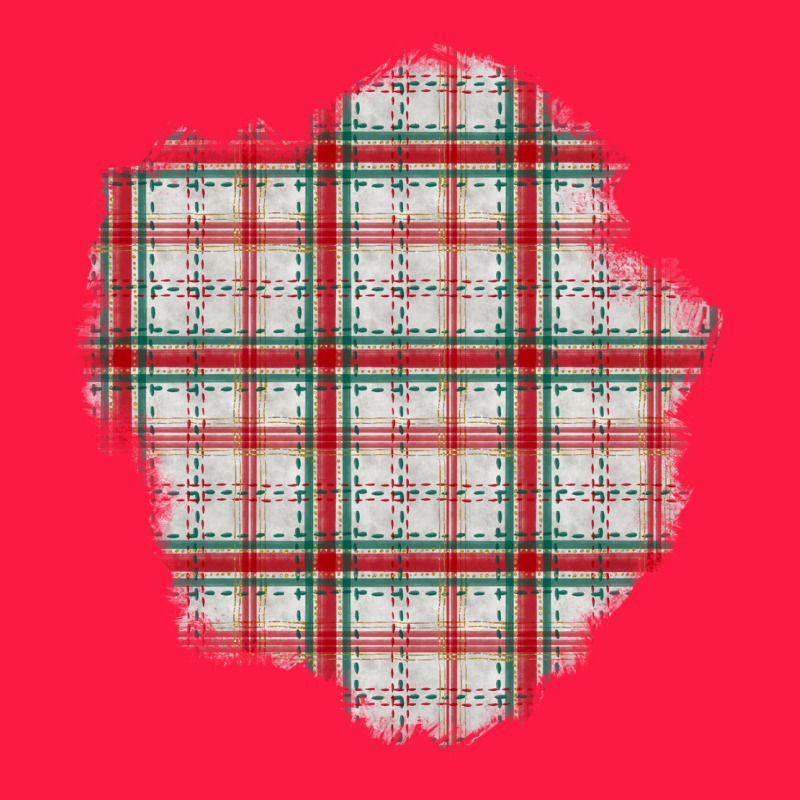 Christmas Tartan Patch Zipper Hoodie by BundleAndBundleShop | Teevron