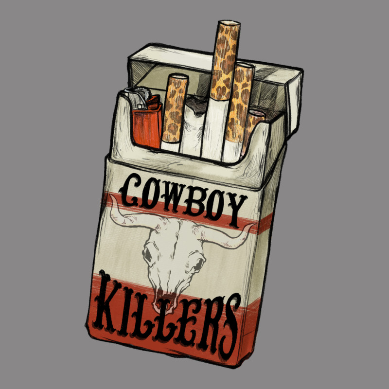Cowboy Killers Cigarette Package Vintage Tee by NancyCooperArtShop | Teevron