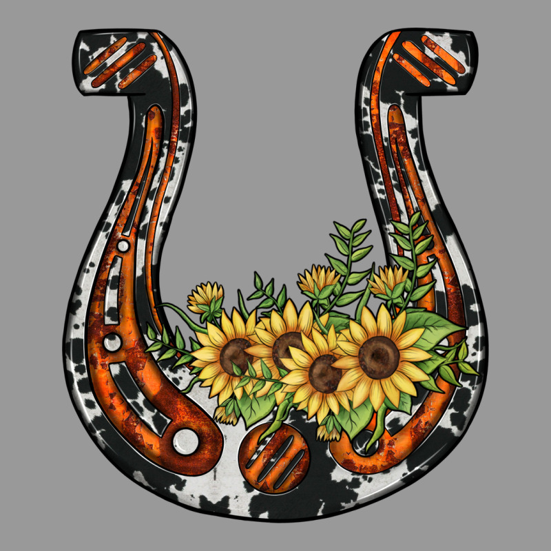 Horseshoe Sunflower Vintage Hoodie by JahusDesignShop | Teevron