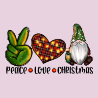 Peace Love Gnomes Christmas Ladies Tee | Teevron