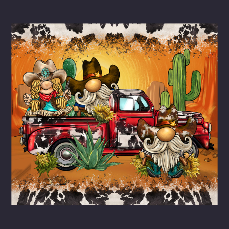 Western Gnome Truck Vintage Tee by BarkalooDesign | Teevron