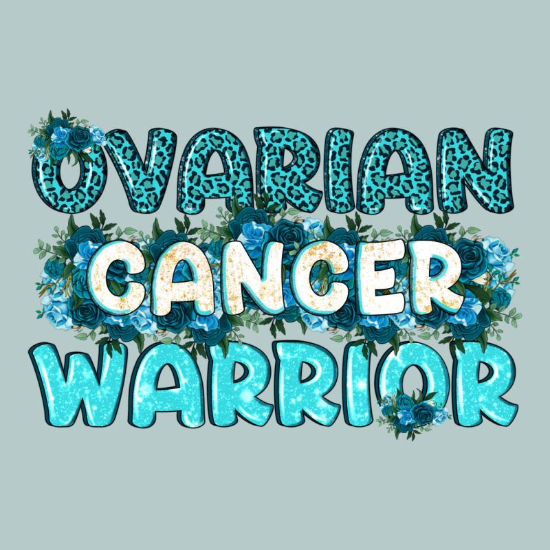 Ovarian Cancer Warrior Heavy Core Tee by texasbilliewilder | Teevron