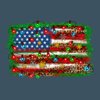 Christmas American Flag Urban Heavy Tee | Teevron