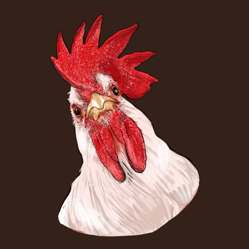 Silly Chicken Head Heavy Core Tee by RanaPortraitStore | Teevron
