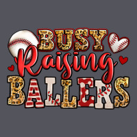 Busy Raising Ballers Baseball Vintage Hoodie | Teevron