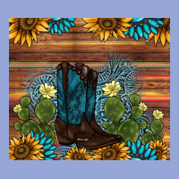 Boot Cactus Sunflower Gemstone Classic Tee | Teevron