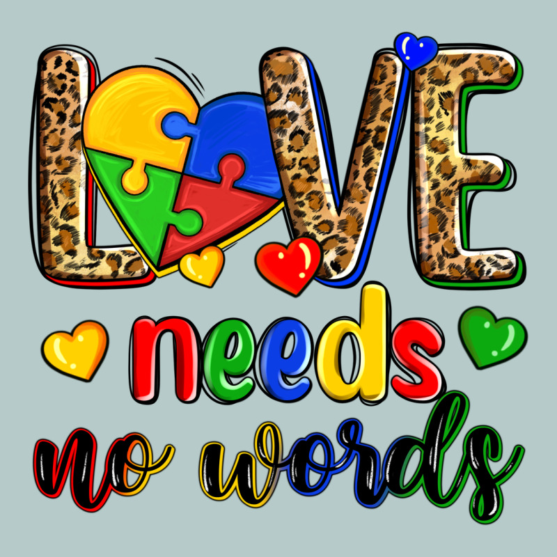 Love Needs No Words Heavy Core Tee by Zillion Design Studio | Teevron