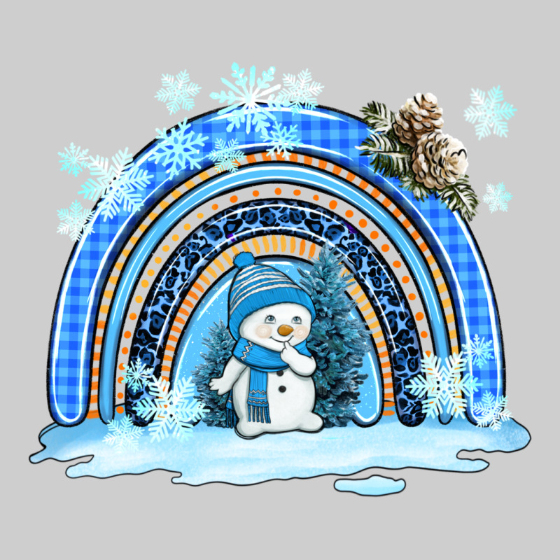 Winter   Rainbow And Snowman Premium Tee by AdoDesignShop | Teevron