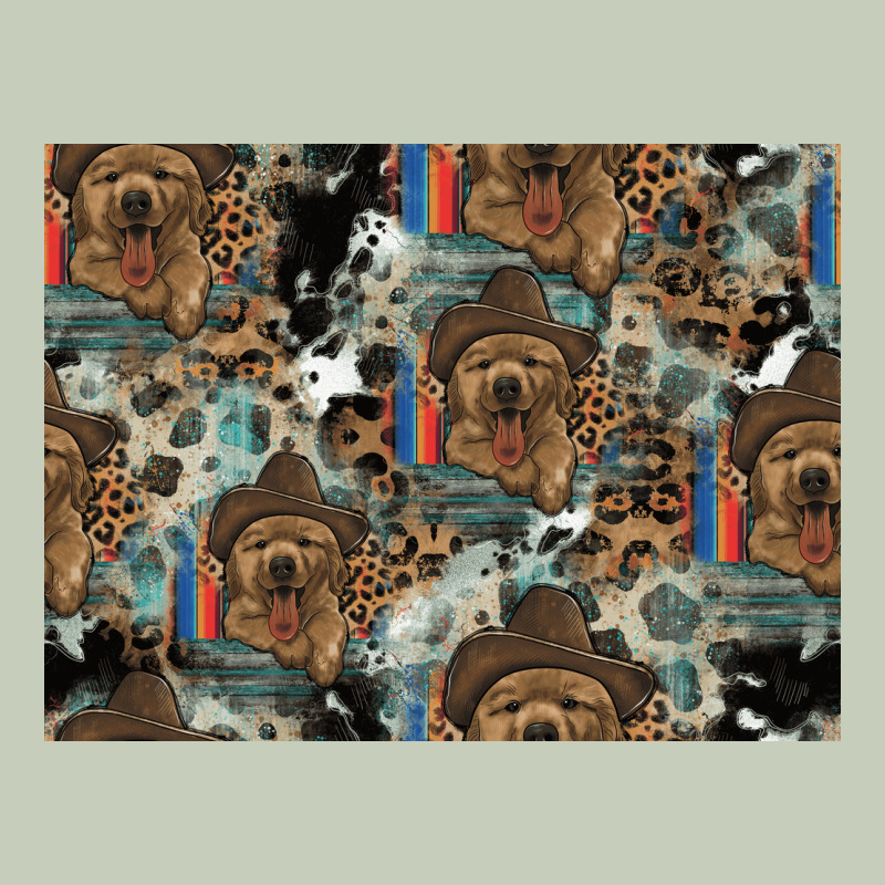 Dog Pattern Classic Tee by CowhideDigitalArt | Teevron