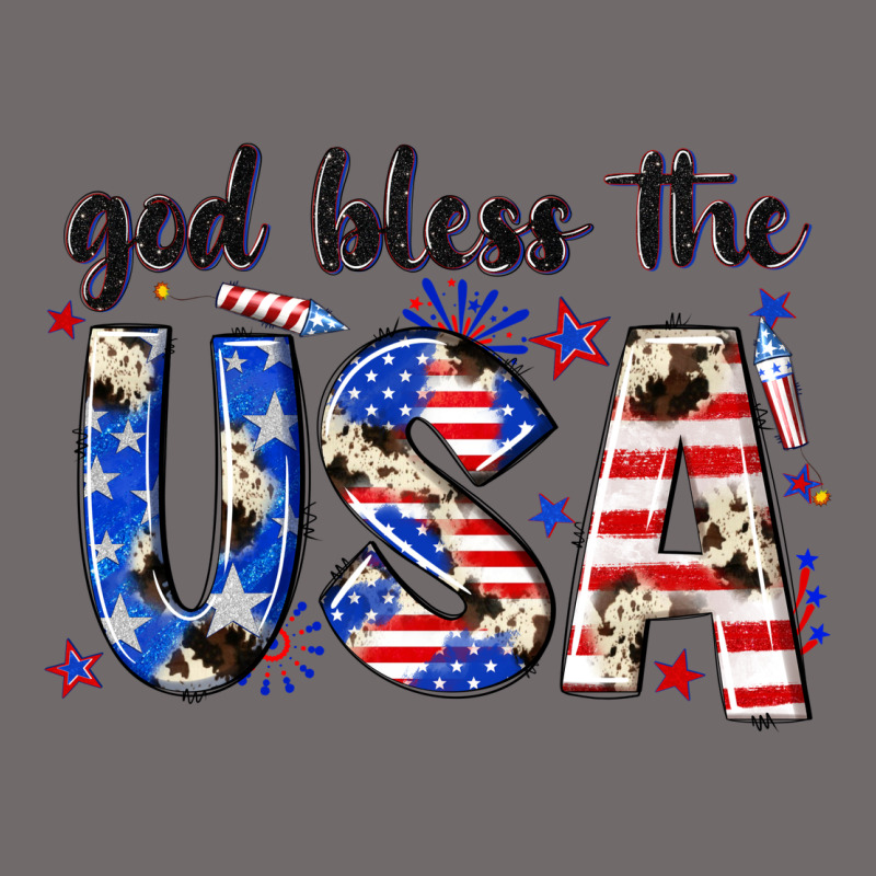 God Bless The Usa Urban Heavy Tee by NancyCooperArtShop | Teevron