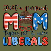 Just A Normal Mom Trying Not To Raise Liberals Long Sleeve Tee | Teevron