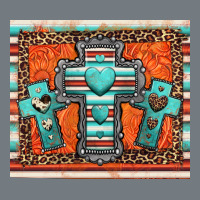 Turquoise Gemstone Crosses Heavyweight Sweatshirt | Teevron