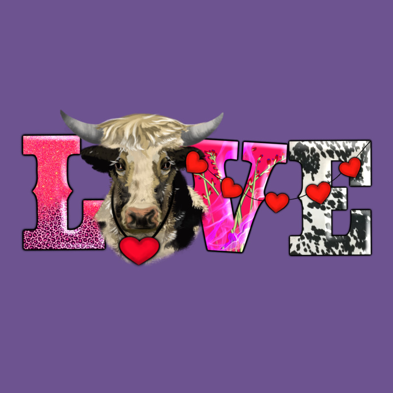 Love With Holstein Cow Vintage Tee by AdoDesignShop | Teevron