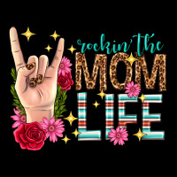 Rockin The Mom Life Mothers Day Ladies Tee | Teevron