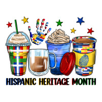 Hispanic Heritage Month Coffee Cups Ladies Tee | Teevron