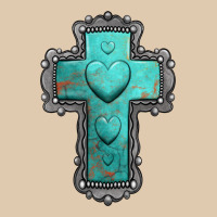 Turquoise Gemstone Cross Heavyweight Sweatshirt | Teevron