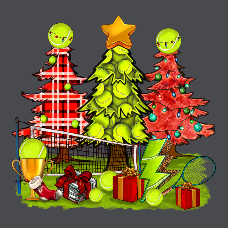 Christmas With Tennis Trees Zipper Hoodie by BundleAndBundleShop | Teevron