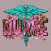 Floral Nurse Vintage Hoodie | Teevron