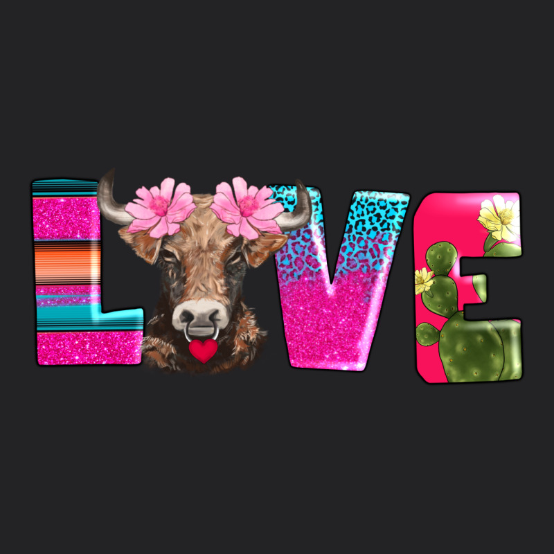 Love With Braunvieh Cow Vintage Tee by AdoDesignShop | Teevron