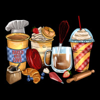 Bakery Coffee Cups Ladies Tee | Teevron