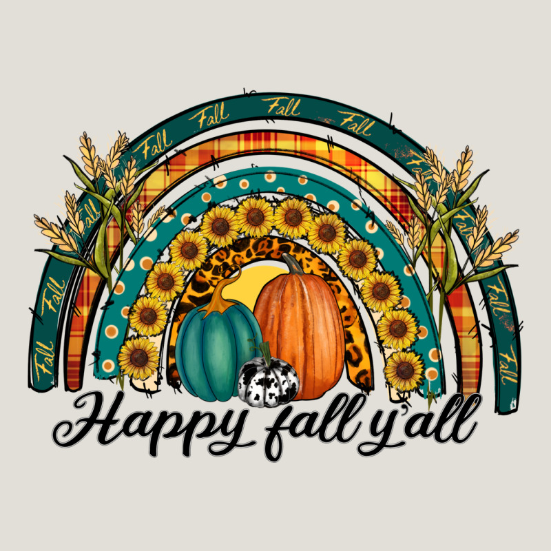 Happy Fall Y'all Rainbow Heavy Core Tee by RanaPortraitStore | Teevron