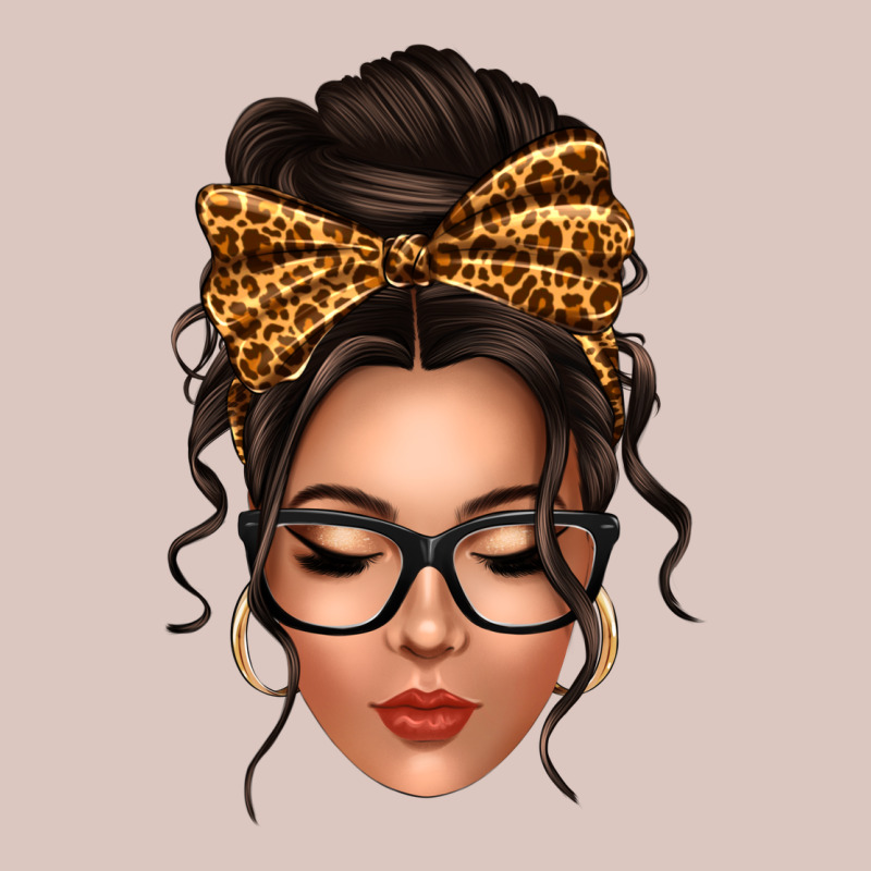Caucasian Leopard Messy Bun Premium Hoodie by texasbilliewilder | Teevron