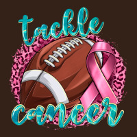 Tackle Cancer Football Heavy Core Tee | Teevron