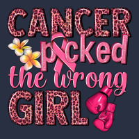 Cancer Picked The Wrong Girl Heavyweight Sweatshirt | Teevron