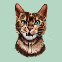 Bengal Cat Face Classic Tee | Teevron