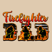 American Flag Firefighter Dad Heavyweight Sweatshirt | Teevron