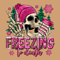 Freezing To Death Winter Skull Vintage Tee | Teevron