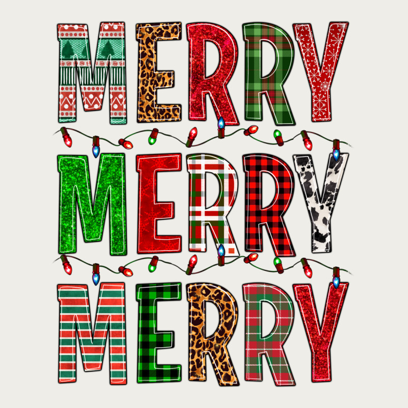 Merry Merry Merry Christmas Zipper Hoodie by BundleAndBundleShop | Teevron