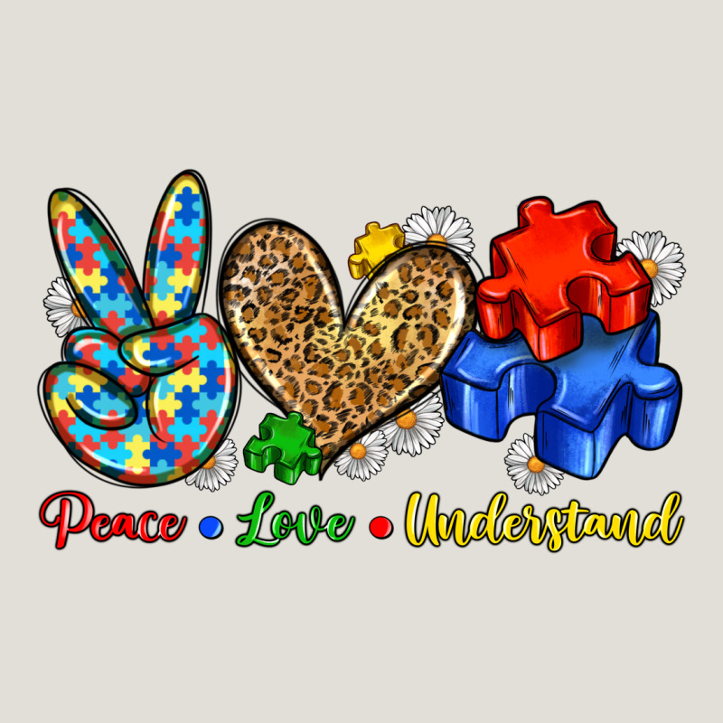 Peace Love Understand Heavy Core Tee by Zillion Design Studio | Teevron