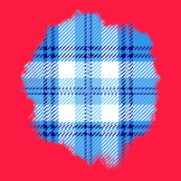 Winter Tartan Patch Zipper Hoodie | Teevron
