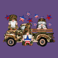 Camouflage Gnomes American Flag Star Truck Vintage Hoodie | Teevron