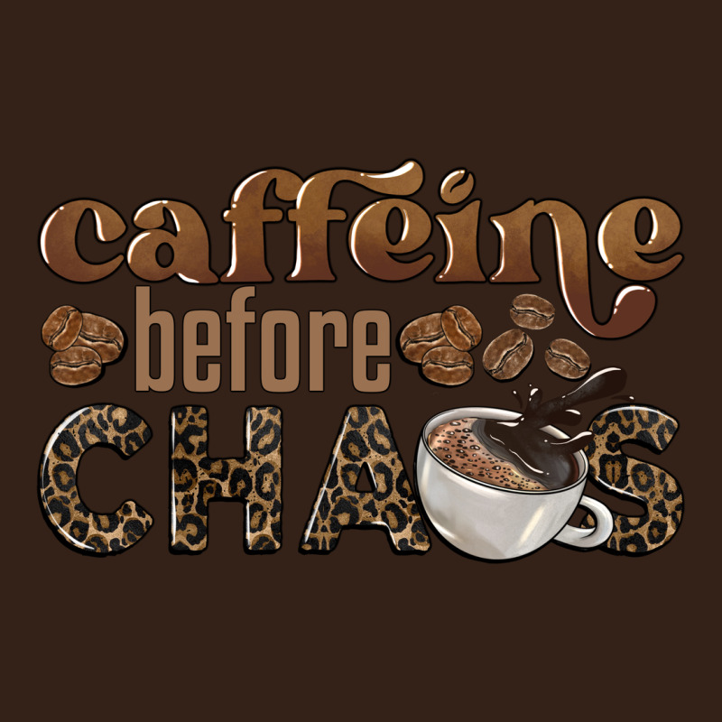 Caffeine Before Chaos Heavy Core Tee by BarkalooDesign | Teevron