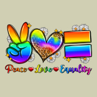 Peace Love Equality Heavy Core Tee | Teevron