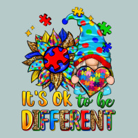 It's Ok To Be Different Autism Gnome Heavy Core Tee | Teevron
