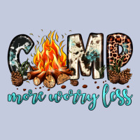 Camp More Worry Less Long Sleeve Tee | Teevron