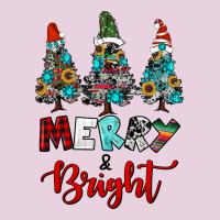 Western Trees Merry And Bright Christmas Ladies Tee | Teevron