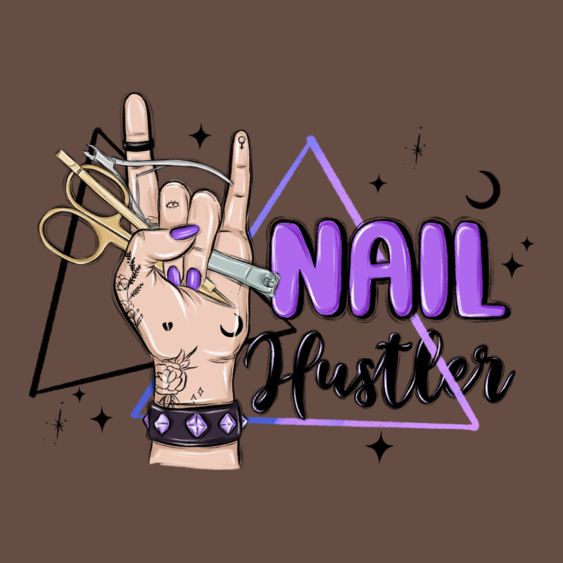 Nail Hustler Long Sleeve Tee by MaliasSmallBusiness | Teevron