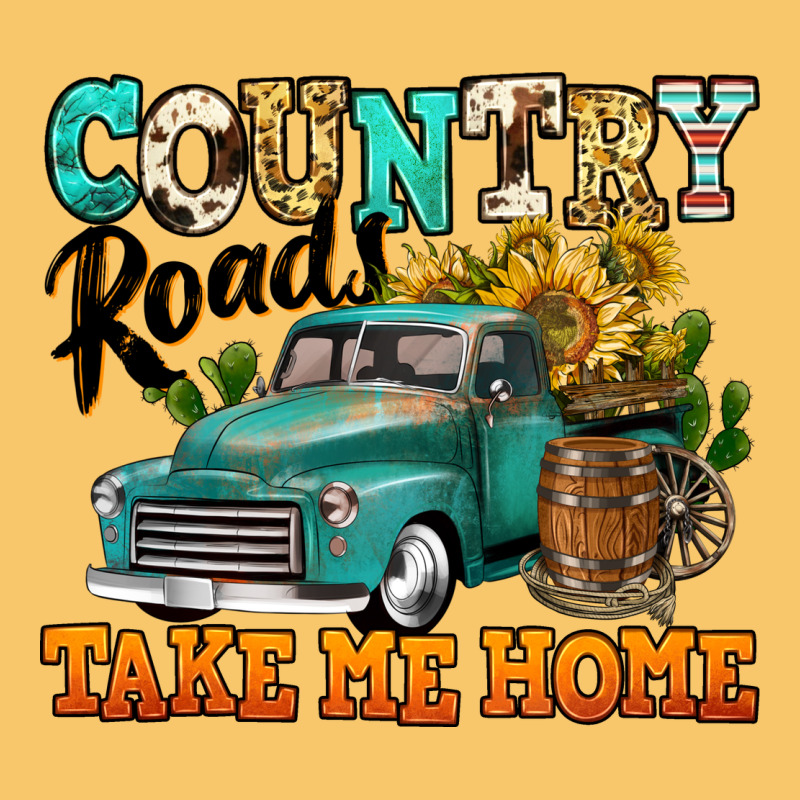 Country Roads Take Me Home Vintage Truck Vintage Hoodie by Jasminsmagicworld | Teevron