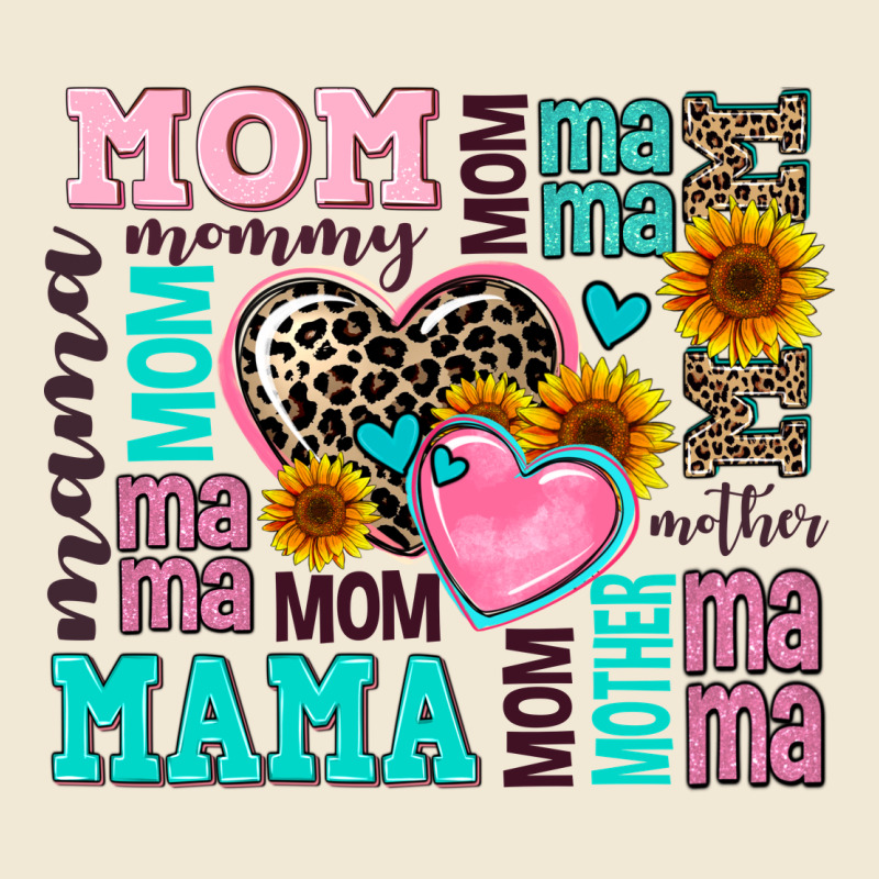Mom Mama Mommy With Hearts Premium Tee by AdoDesignShop | Teevron