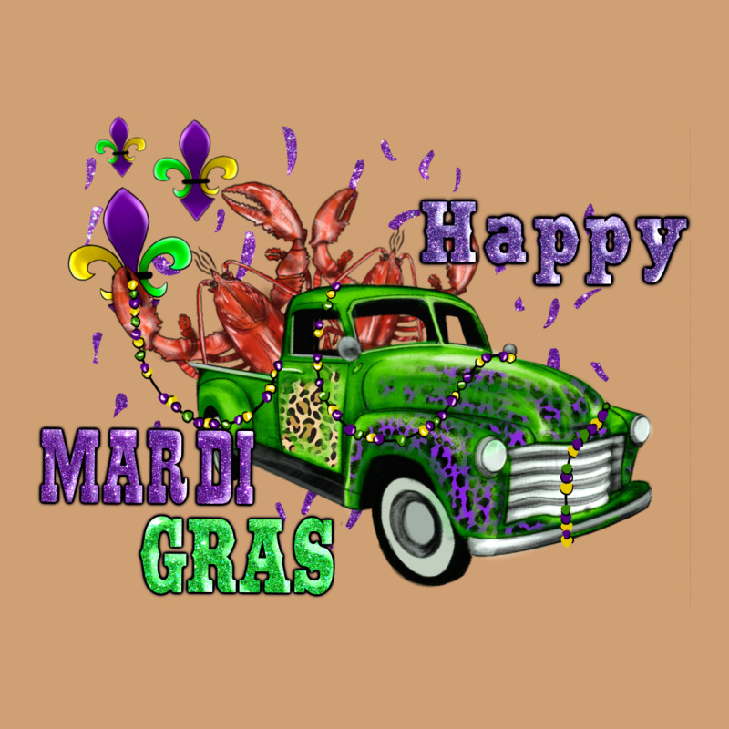 Mardi Gras With Truck Vintage Tee by AdoDesignShop | Teevron