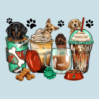 Dog Coffee Cups Ladies Tee | Teevron