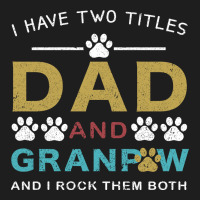 I Have Two Titles Dad And Grandpa Heavyweight Hoodie | Teevron