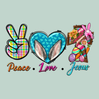Peace Love Easter Jesus Zipper Hoodie | Teevron