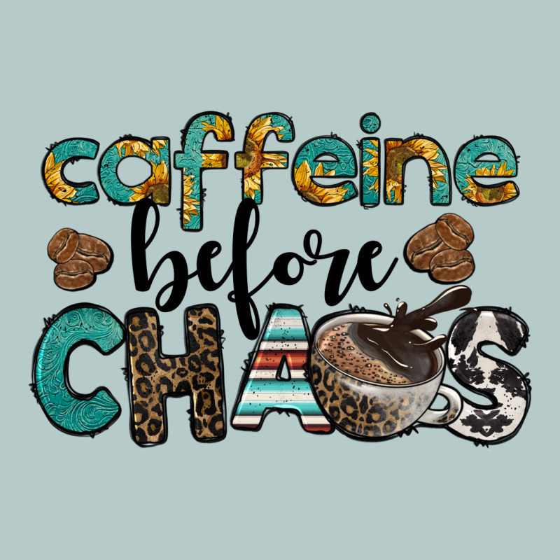 Western Caffeine Before Chaos Heavy Core Tee by BarkalooDesign | Teevron